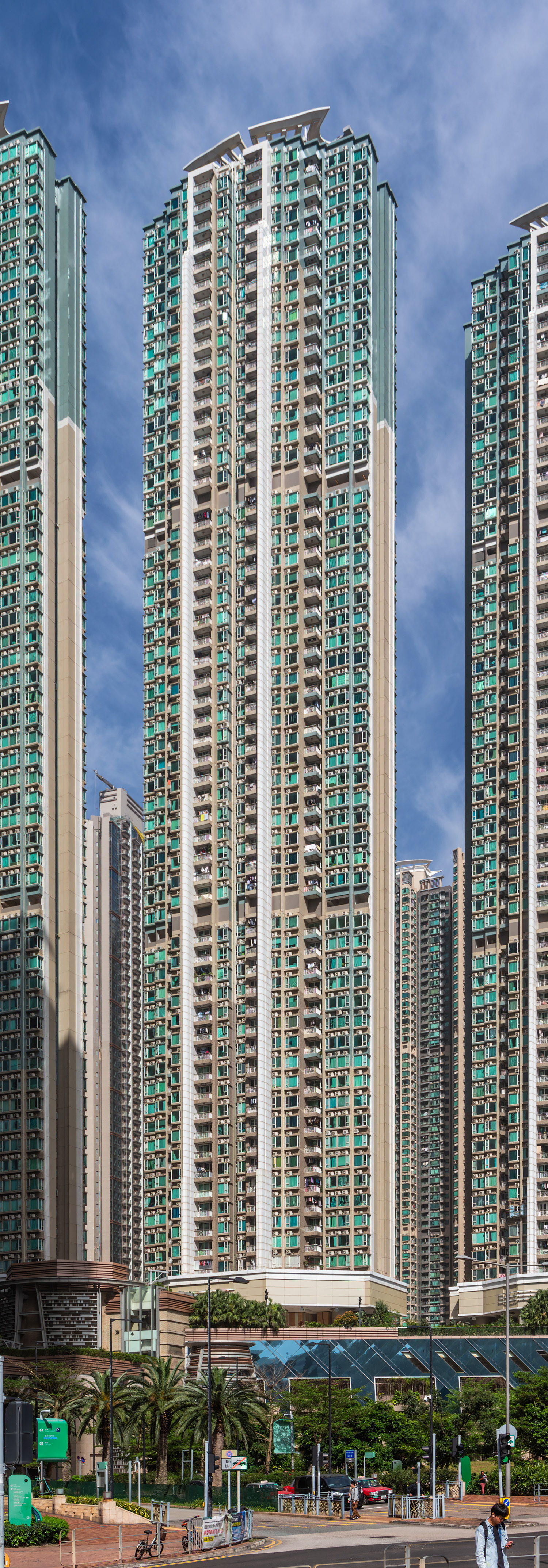 LOHAS Park The Capitol Madrid, Hong Kong - View from the east. © Mathias Beinling